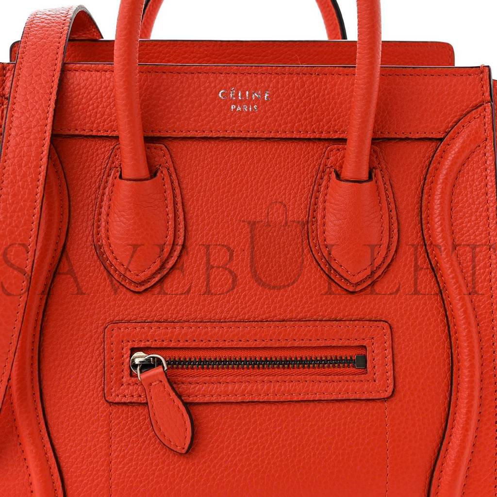ce**e baby grained calfskin nano lU*gage red (20*20*10cm)