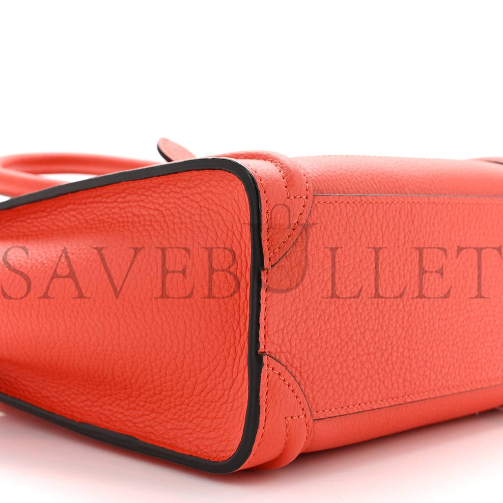 ce**e baby grained calfskin nano lU*gage red (20*20*10cm)