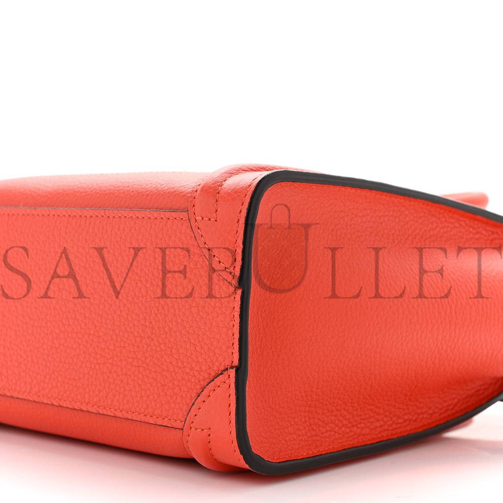 ce**e baby grained calfskin nano lU*gage red (20*20*10cm)