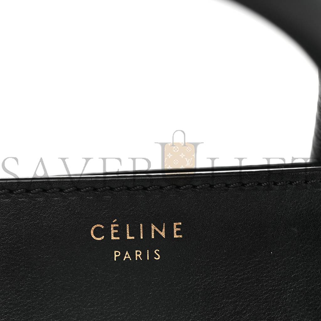 ce**e smooth calfskin micro lU*gage black (29*26*14cm)