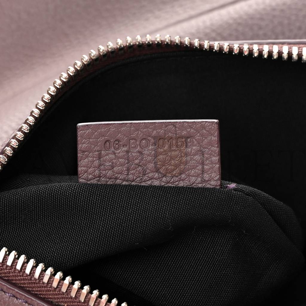 d*or grained calfskin kim jones saddle bag aM*ranth (27*22*3.8cm)