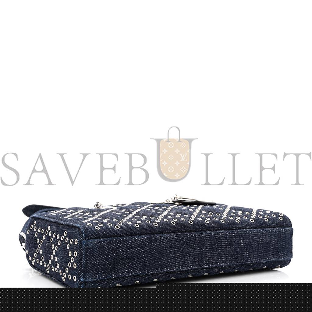 d*or De*1m eyelet lady d-joy blue (26*14*6.4cm)