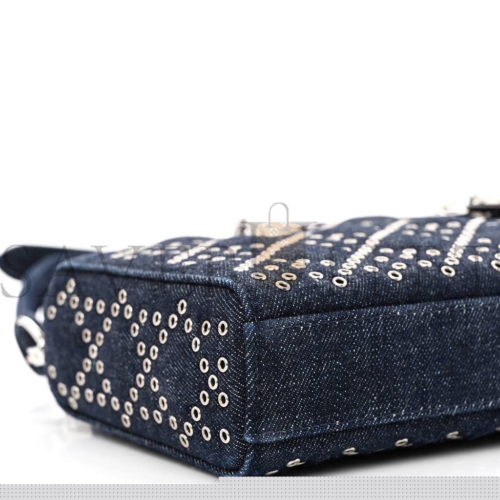 d*or De*1m eyelet lady d-joy blue (26*14*6.4cm)